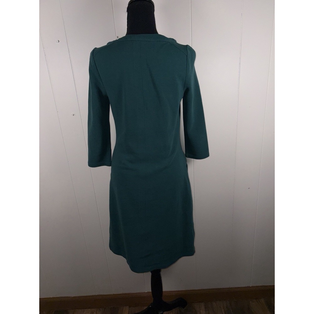 Boden Hannah jersey sheath dress green Pockets Us 4 - Picture 4 of 16